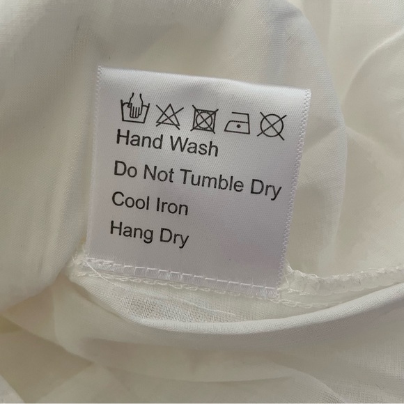 XS OPT: Quality Cotton Midi Sun Dress White Short Sleeve Pleated NWT New! - Picture 3 of 7